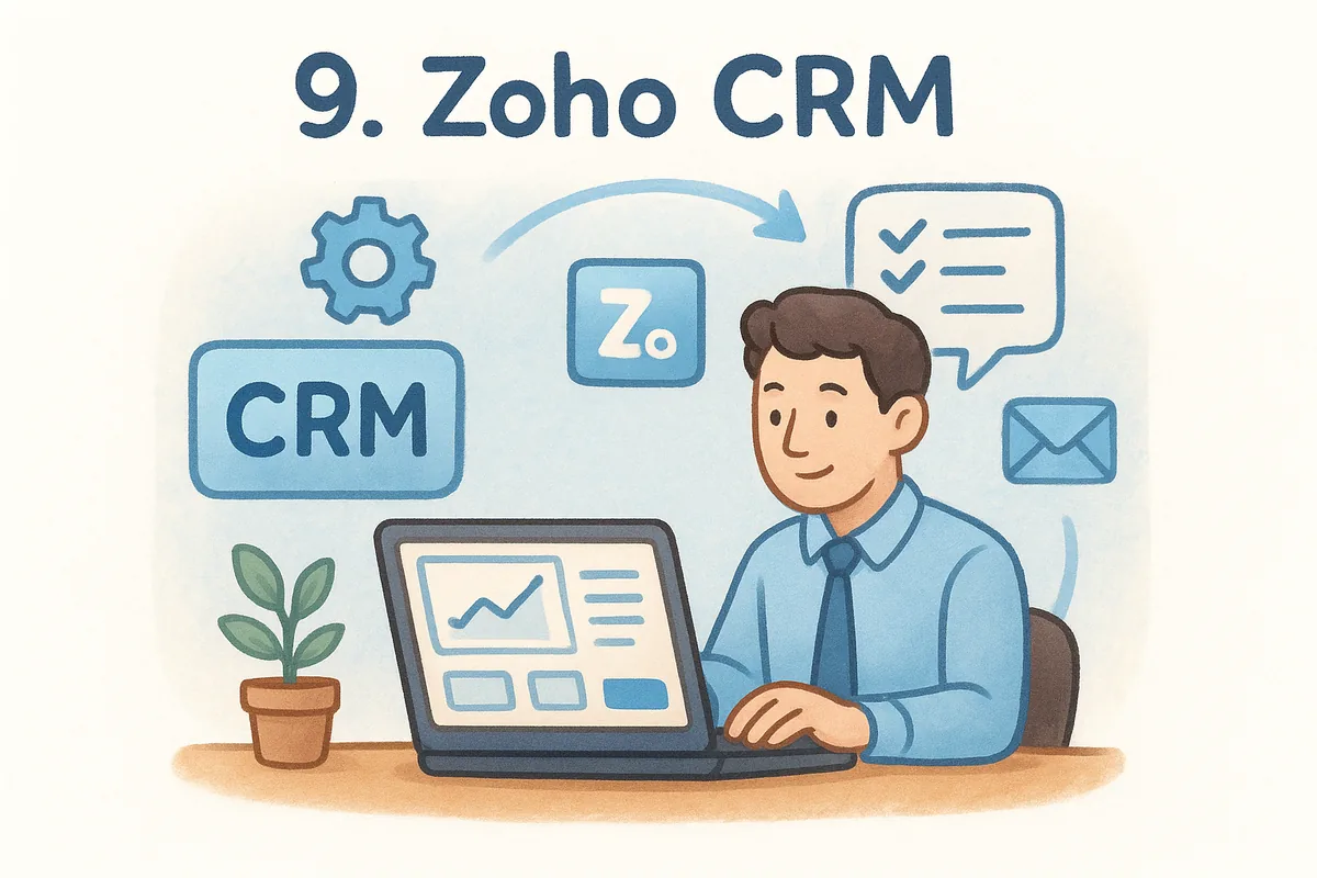 9. Zoho CRM