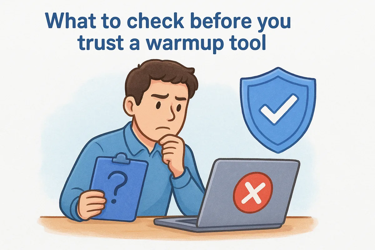 What to check before you trust a warmup tool