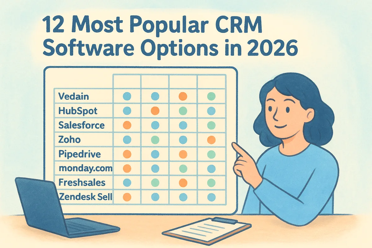 12 Most Popular CRM Software Options in 2026