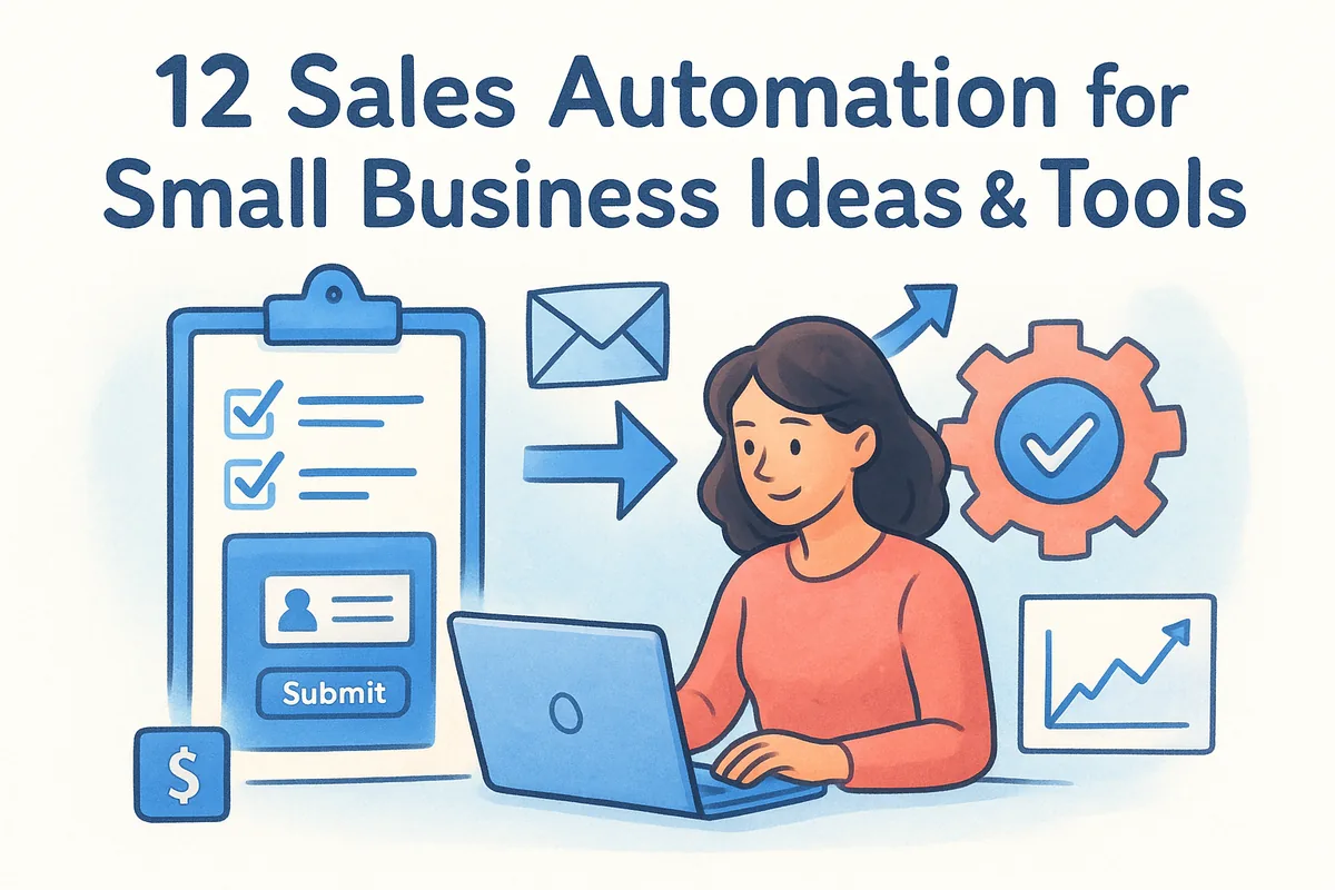 Sales Automation for Small Businesses: 12 Ideas & Tools