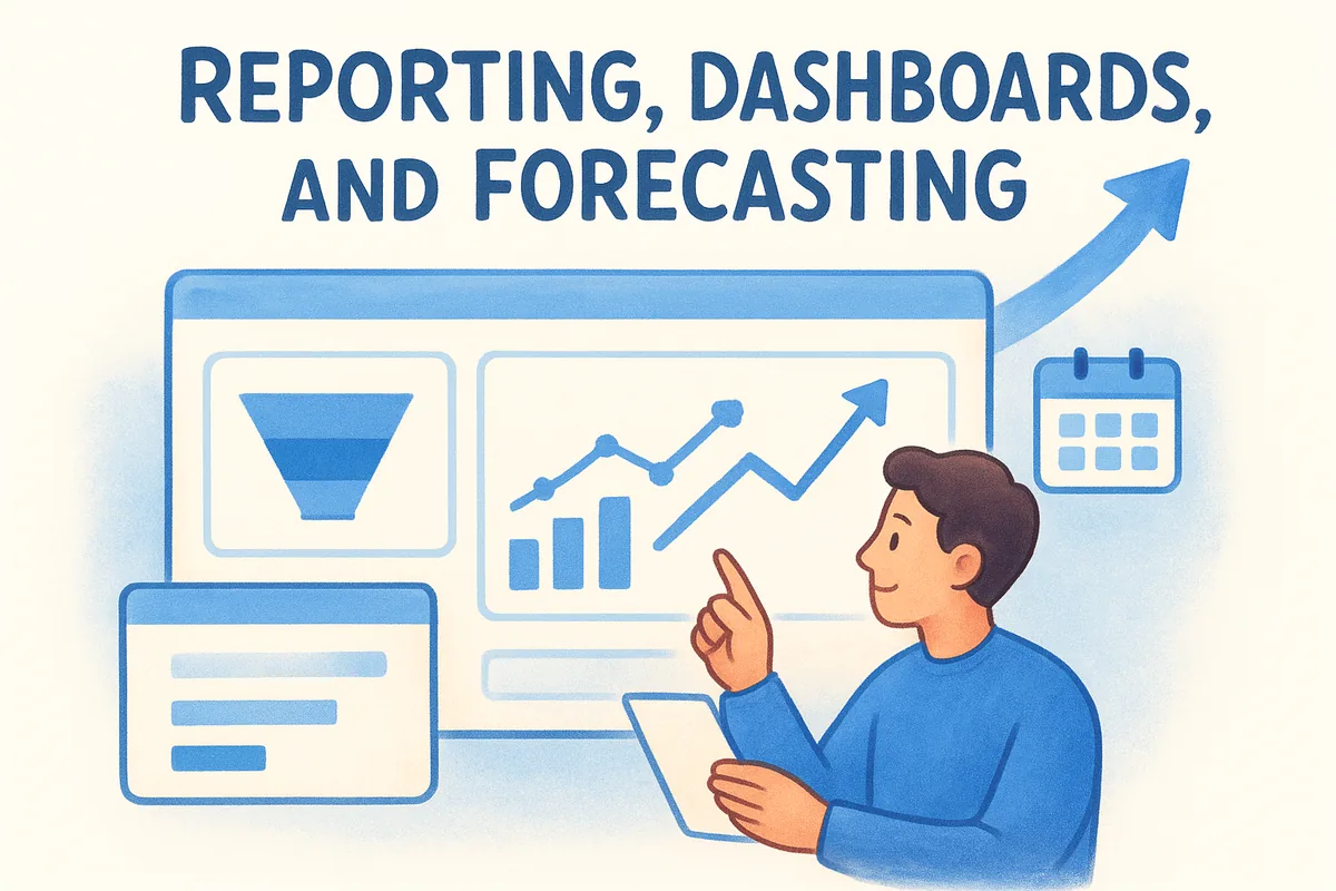 11. Reporting, dashboards, and forecasting