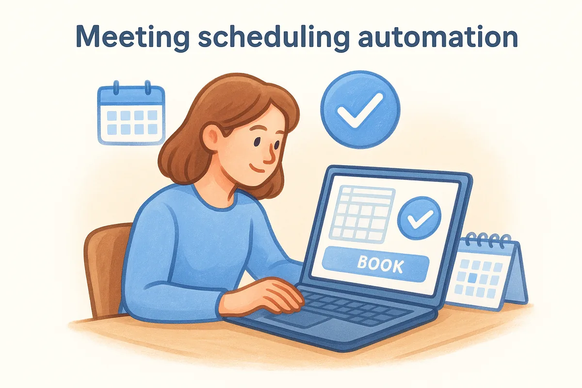7. Meeting scheduling automation