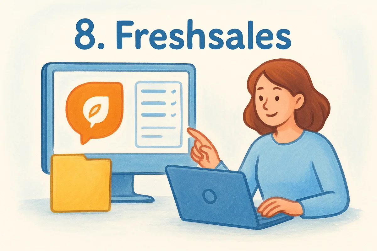 8. Freshsales