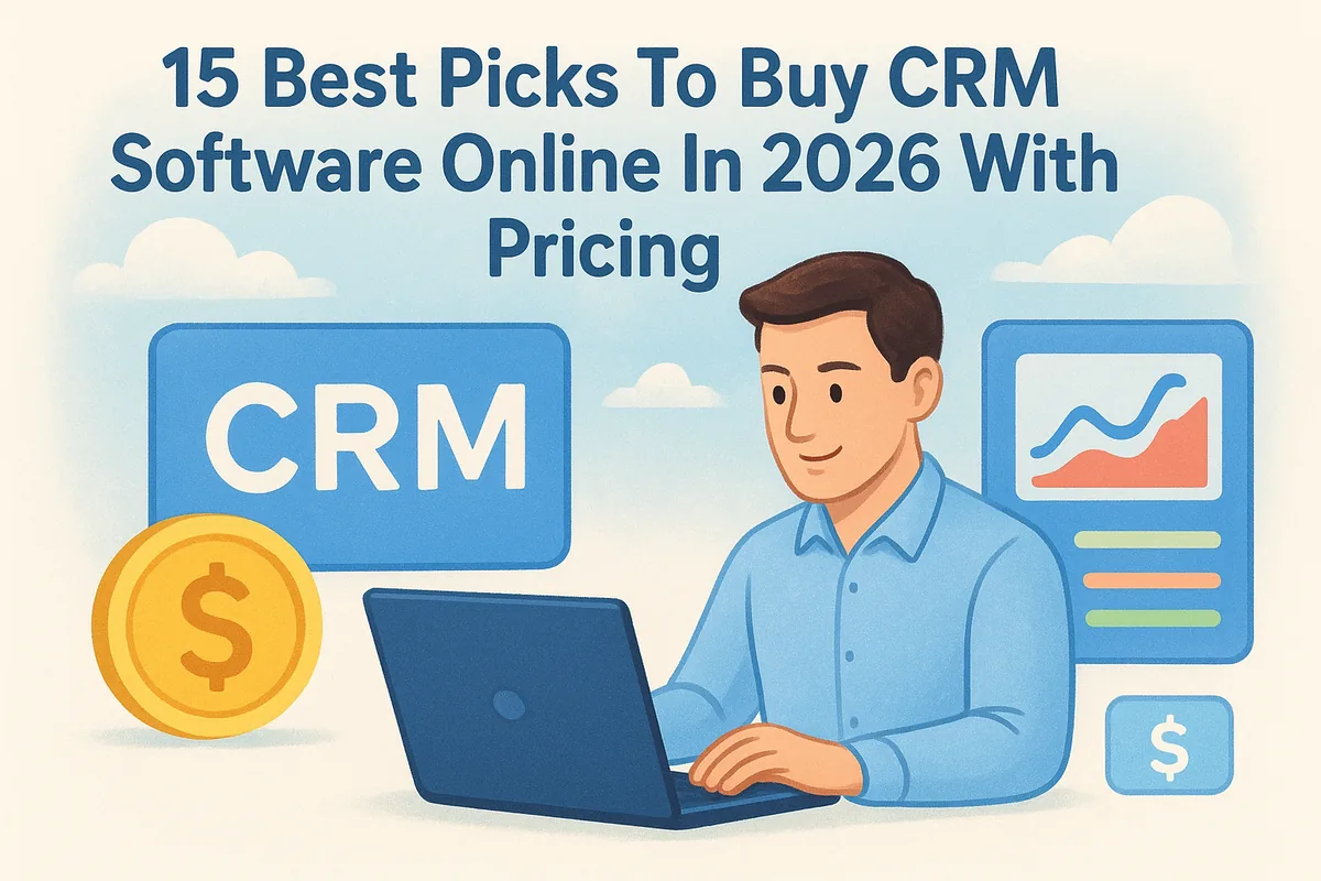 15 Best Picks To Buy CRM Software Online In 2026 With Pricing