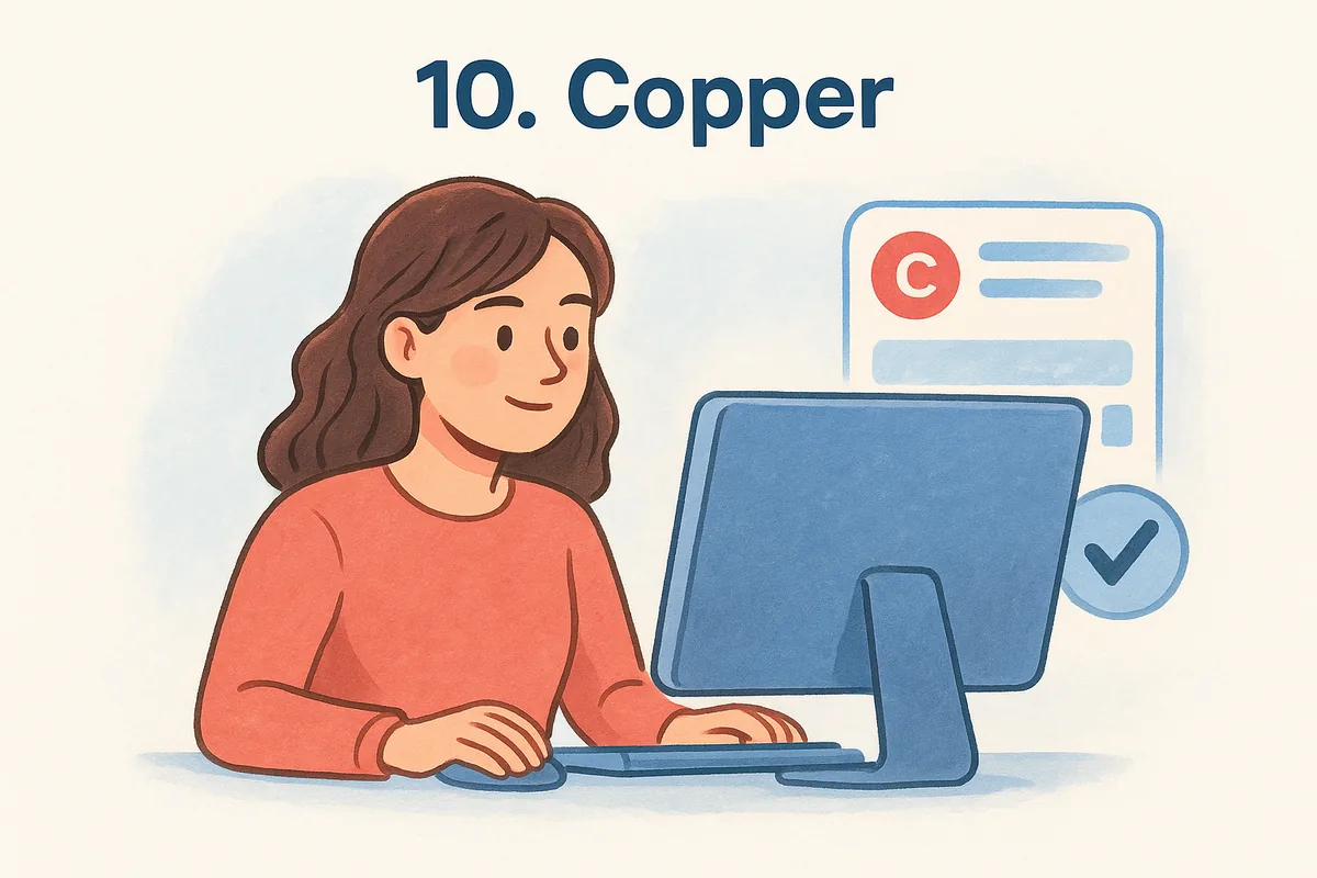 10. Copper