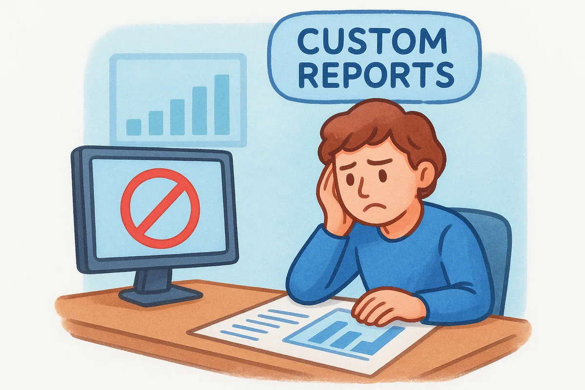 What reporting you cannot build on free