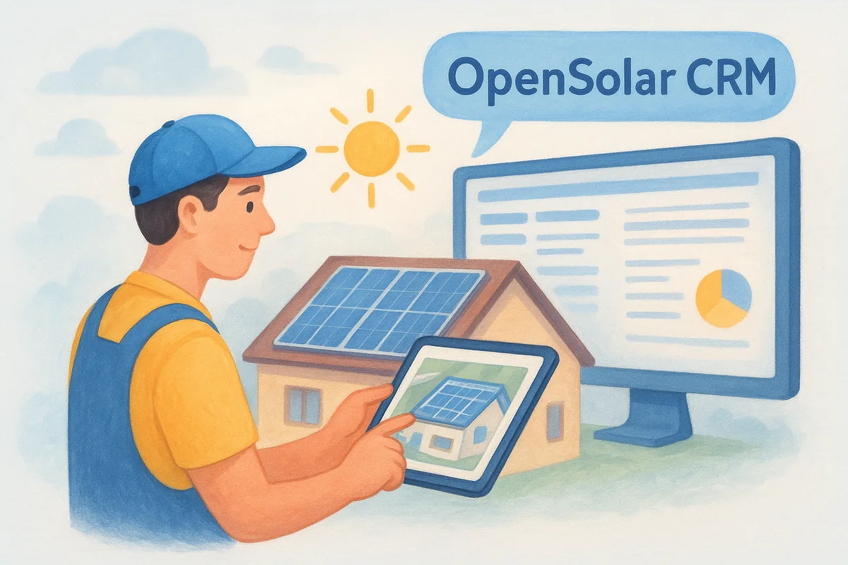 7. OpenSolar CRM