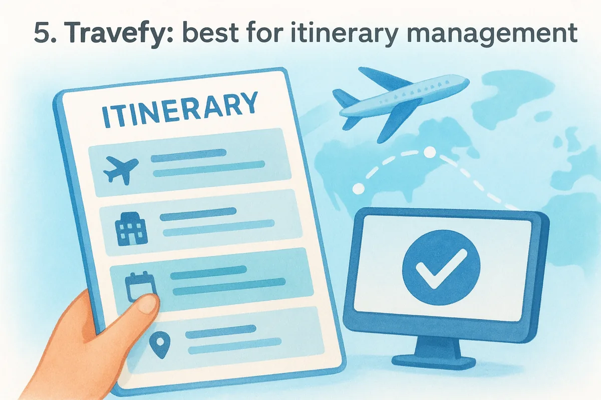 5. Travefy: best for itinerary management