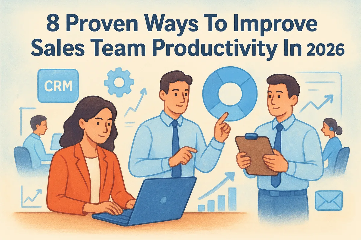 8 Proven Ways To Improve Sales Team Productivity In 2026