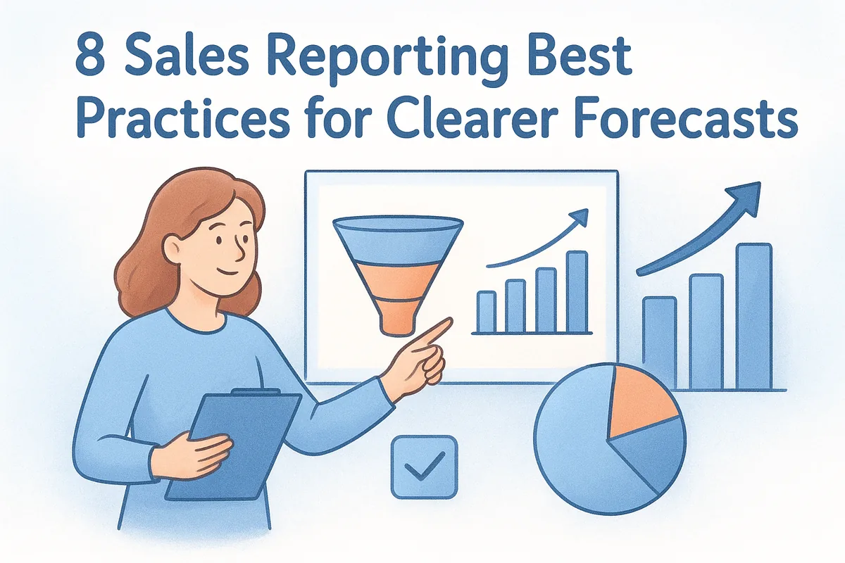 8 Sales Reporting Best Practices for Clearer Forecasts