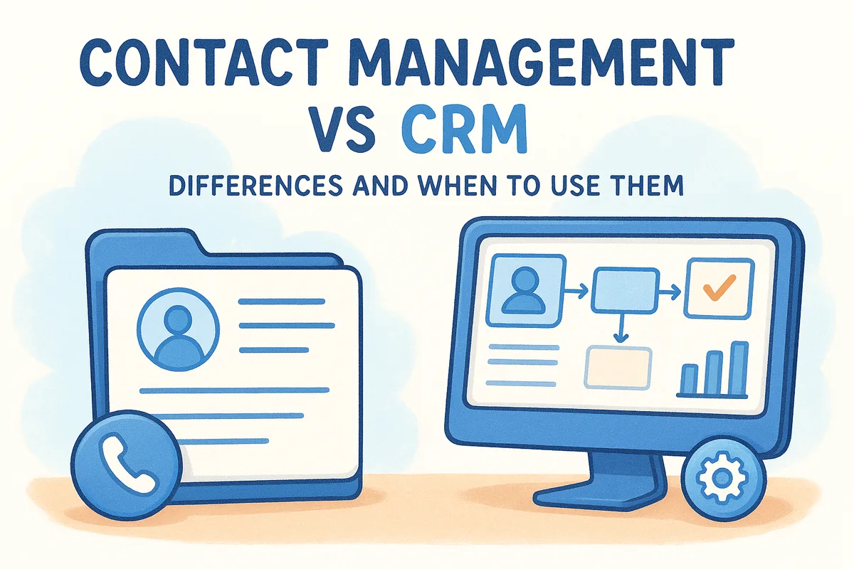 Contact Management Vs CRM: Differences And When To Use Them