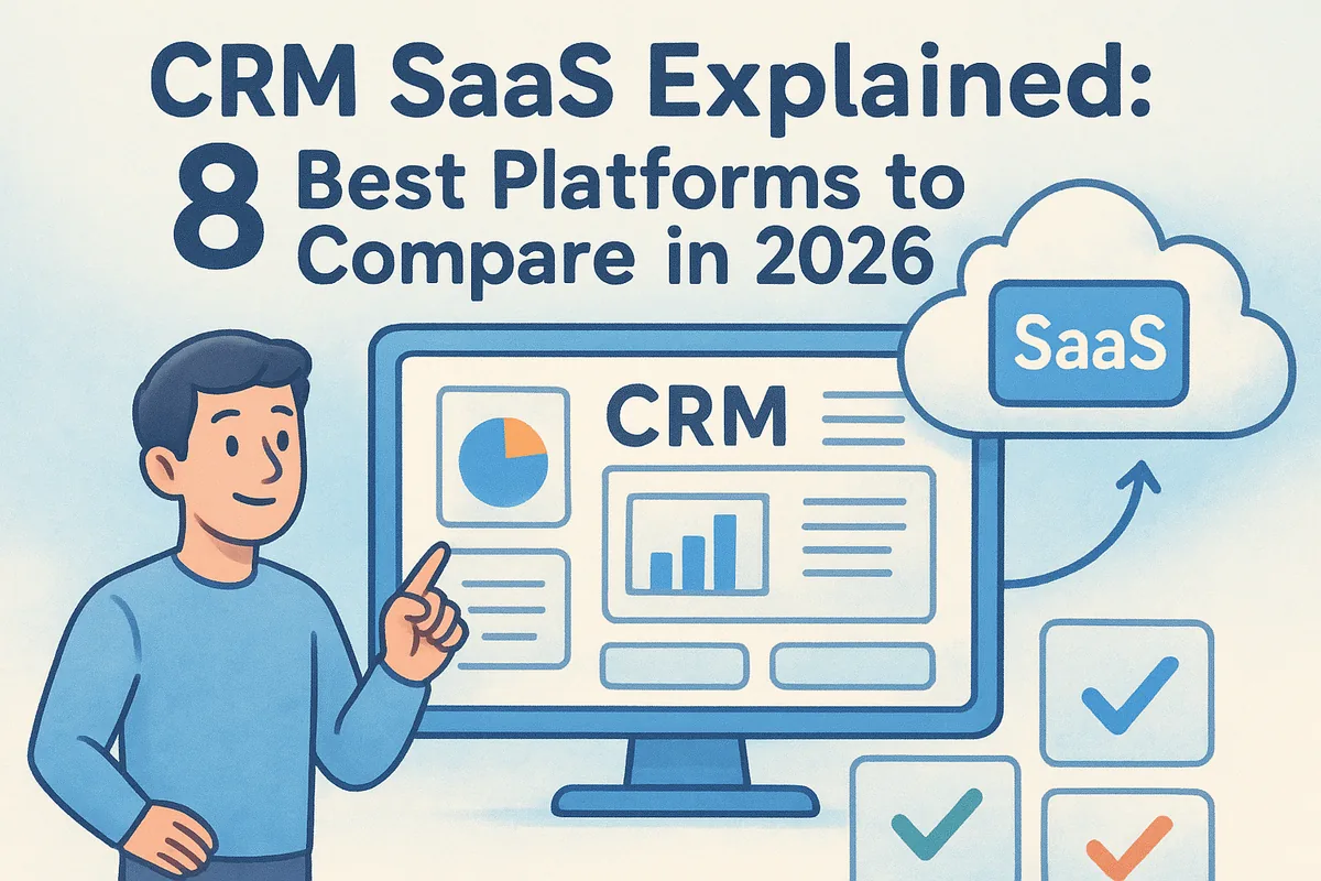 CRM SaaS Explained: 8 Best Platforms to Compare in 2026