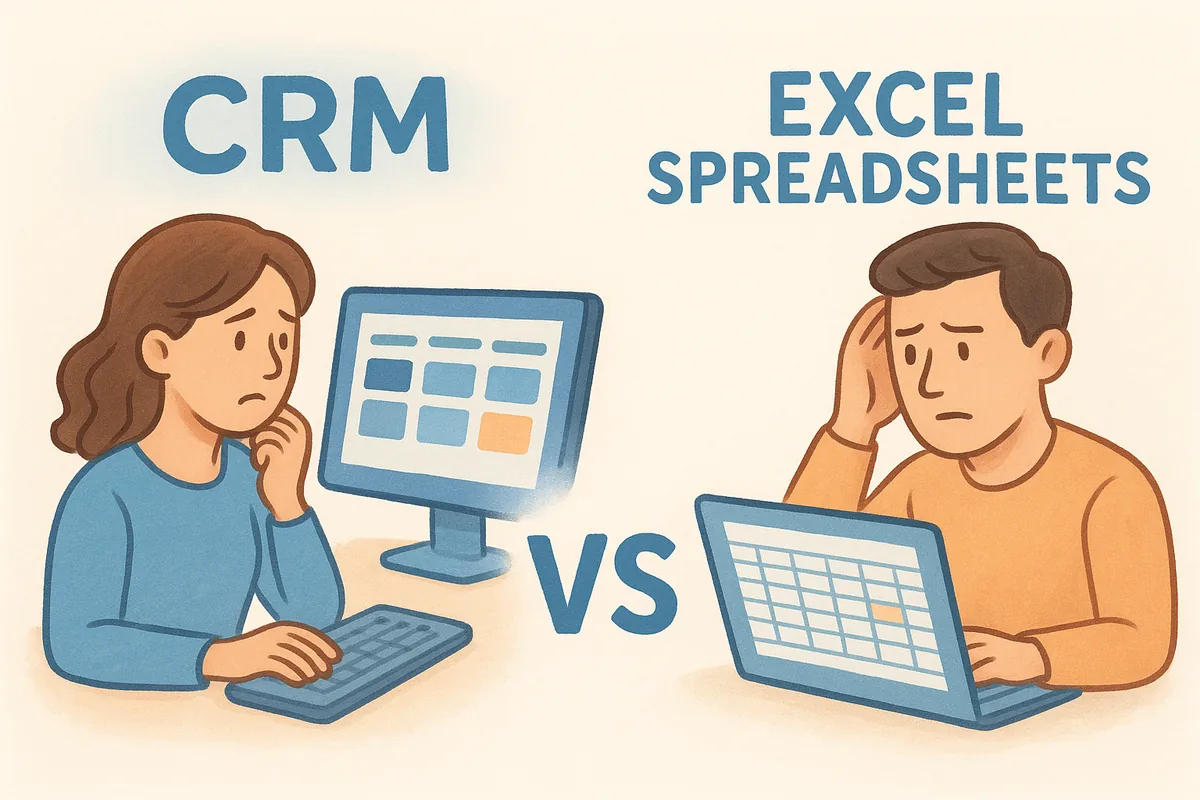 CRM vs Excel Spreadsheets: Which Is Right for You?