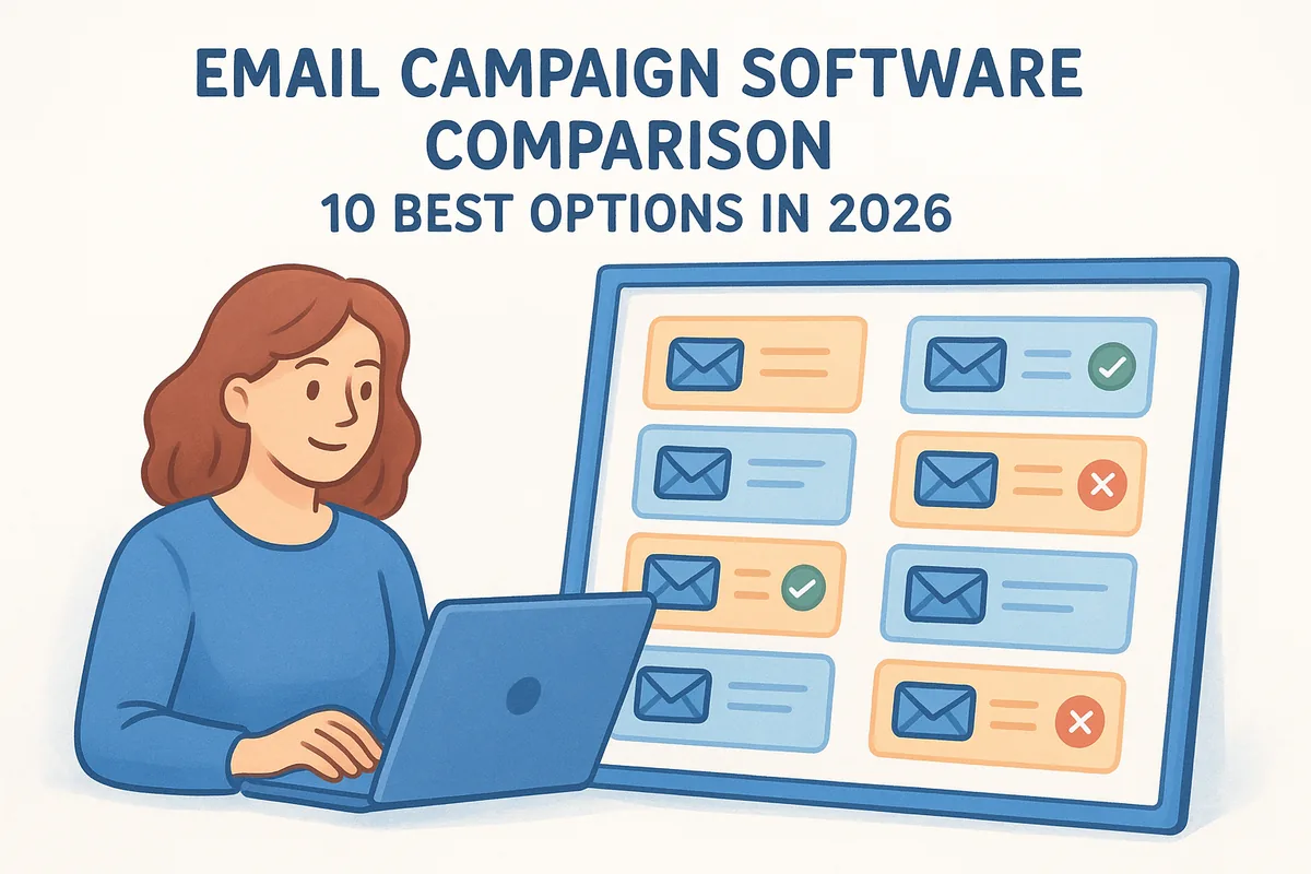 Email Campaign Software Comparison: 10 Best Options in 2026