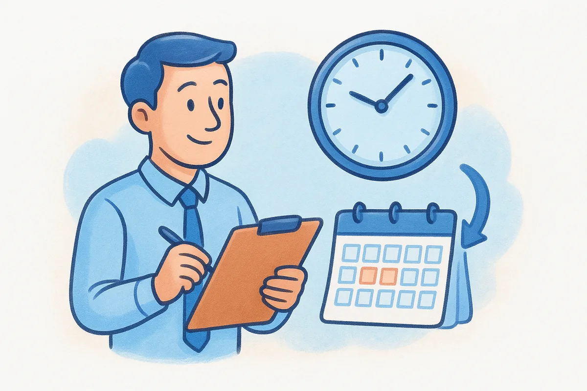 Set timing based on your audience's pace