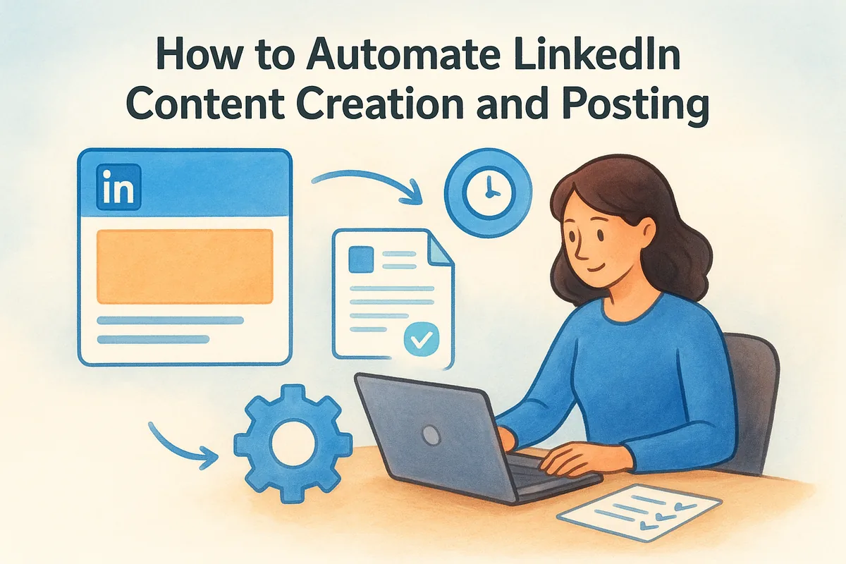 How to Automate LinkedIn Content Creation and Posting