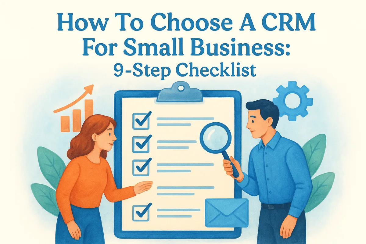 How To Choose A CRM For Small Business: 9-Step Checklist