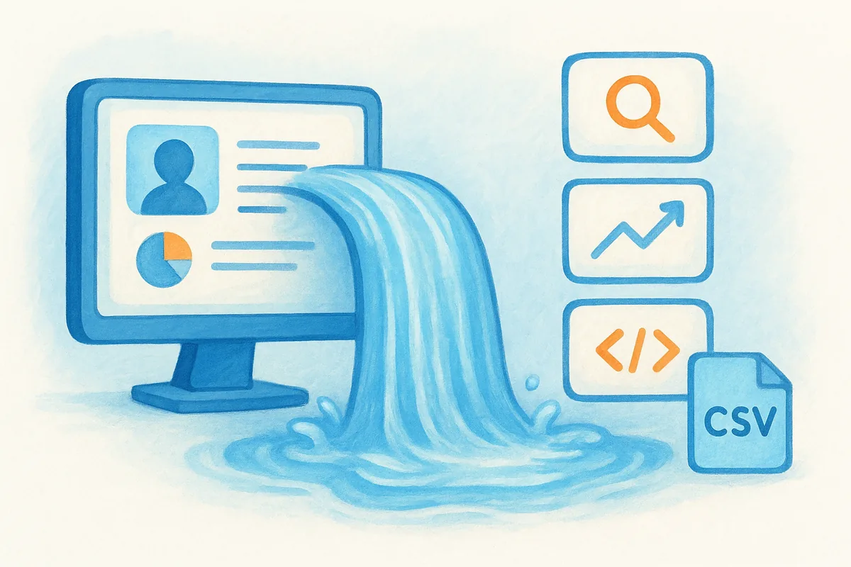 Standout features for scraping and waterfall enrichment