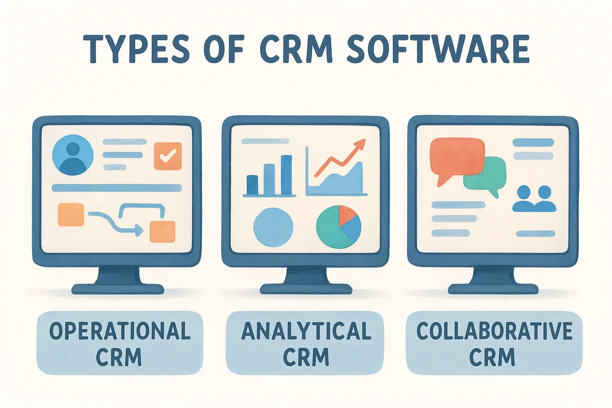 Types of CRM software