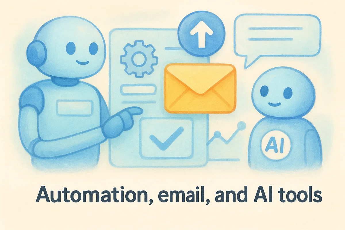 Automation, email, and AI tools