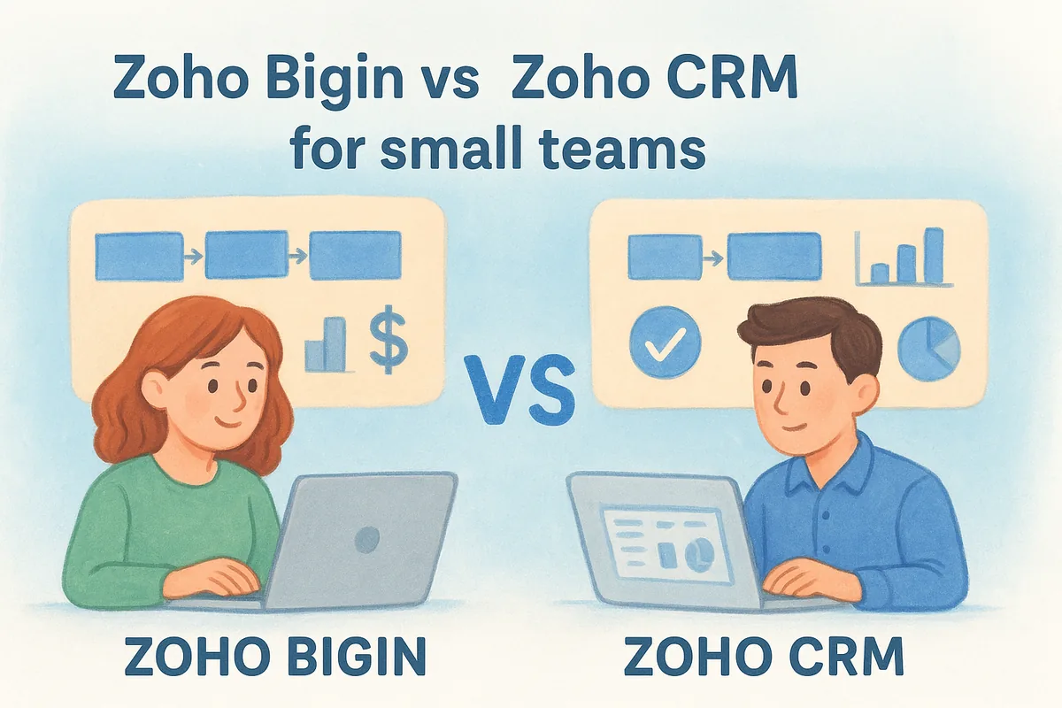 Zoho Bigin vs Zoho CRM for small teams